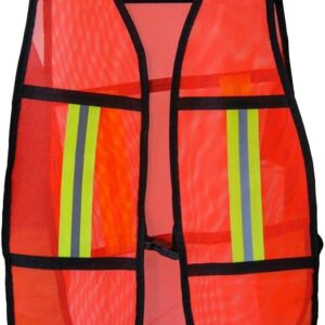 chaleco de tela alta visibilidad